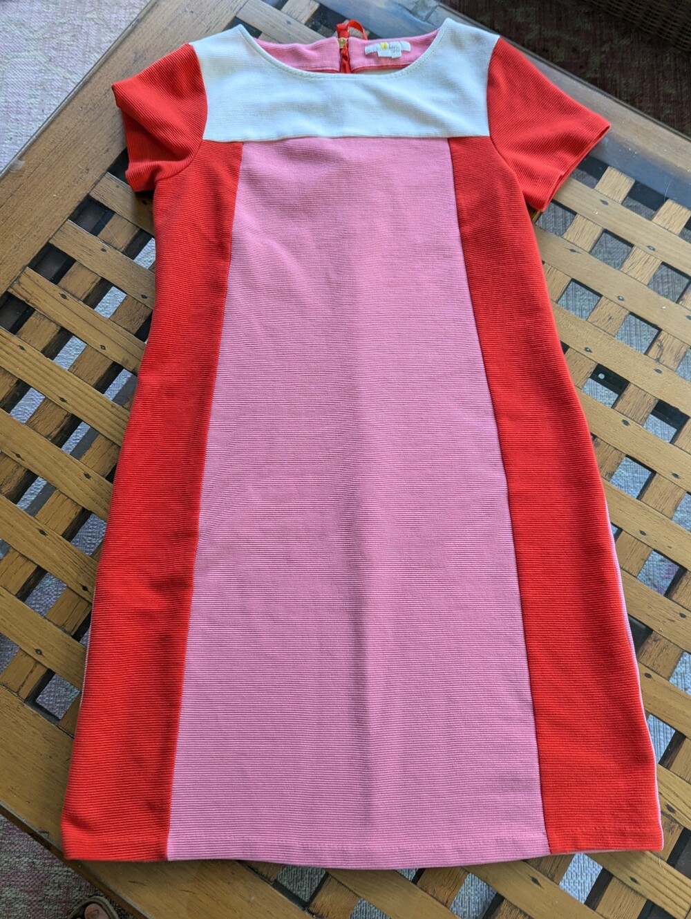 Ottoman Ponte Shift Dress